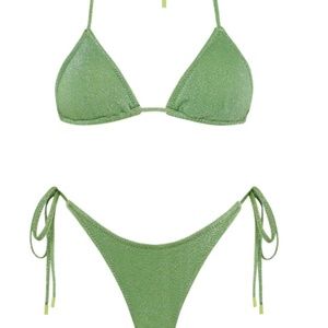 Triangl Vinca Fawn Sparkle Bikini